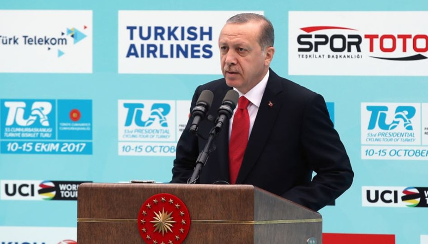 Cumhurbaşkanı Erdoğan: Bisiklet sporuna verdiğimiz desteği devam ettireceğiz Cumhurbaşkanı Erdoğan: Bisiklet sporuna verdiğimiz desteği devam ettireceğiz