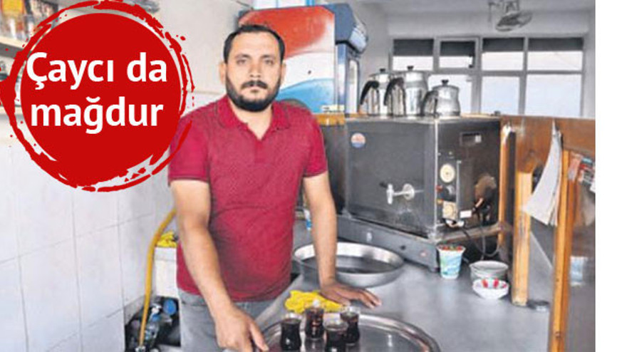 Fıstık vurgununda çaycıyı da dolandırdılar