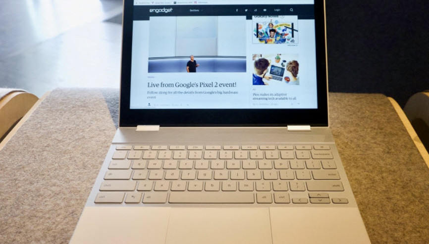 Googleın yeni bilgisayarı sahnede: Google Pixelbook