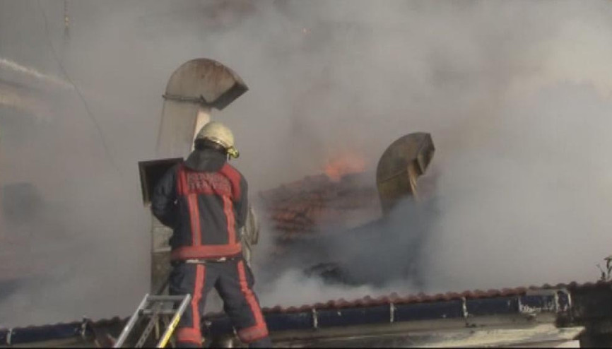 Rumeli Hisarında restoranda yangın