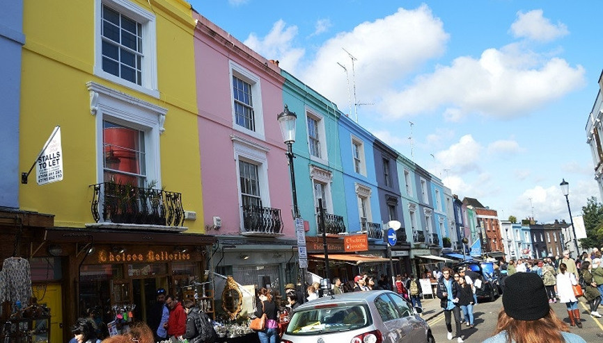 Rengarenk bir şehir: Londra