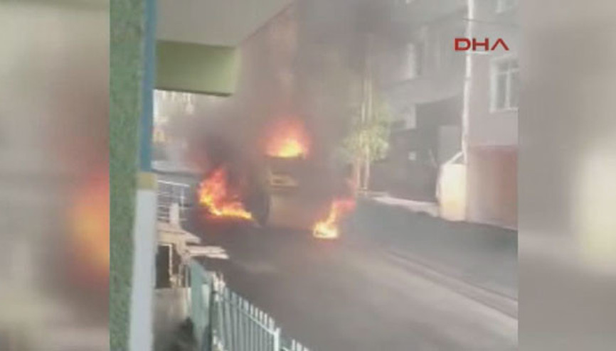 İstanbulda saniyeler içinde oldu..