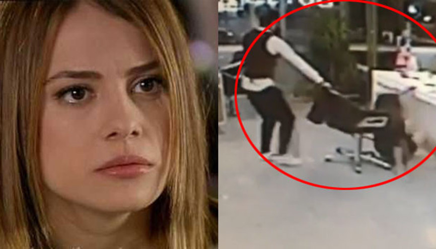 Seda Güven bir anda yere çakıldı