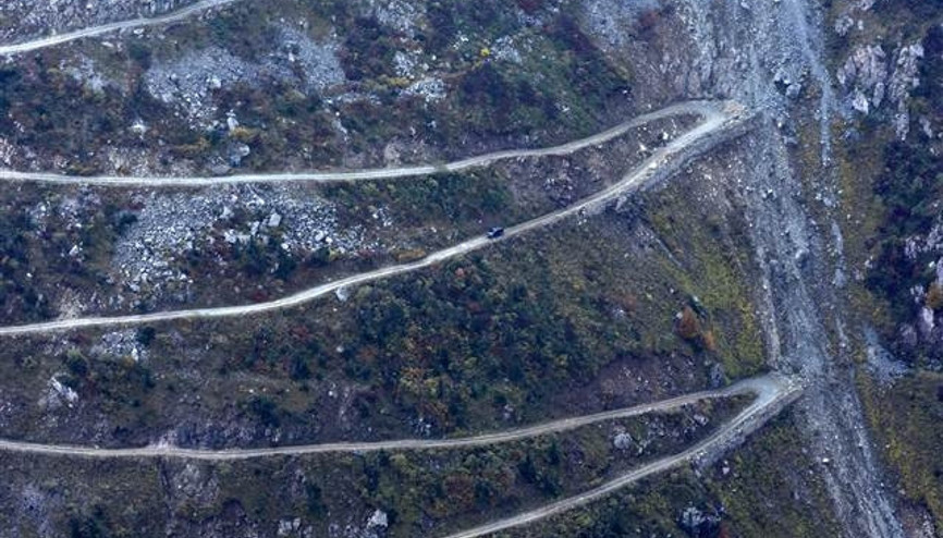Bu yolda gitmek yürek ister İşte Türkiyenin en tehlikeli yolu