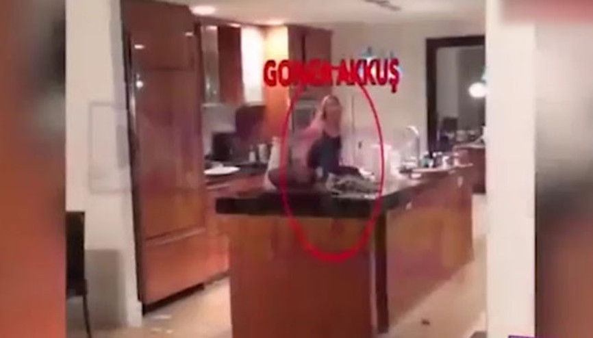 Gonca Akkuşun olay görüntüleri