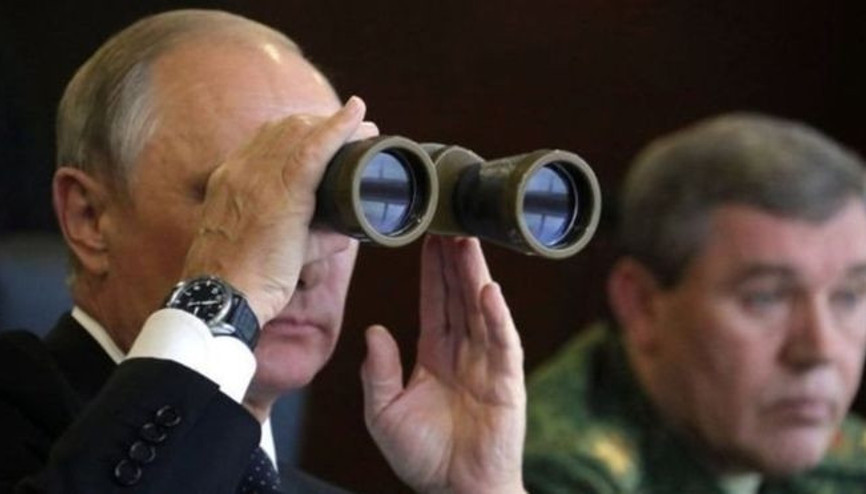 Füzeleri Putin bizzat ateşledi