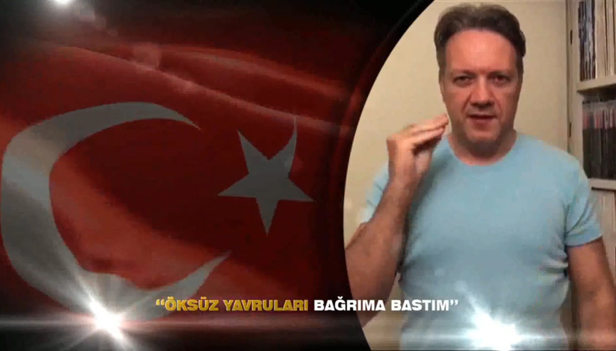 Ünlülerden işaret diliyle “İzmir Marşı”