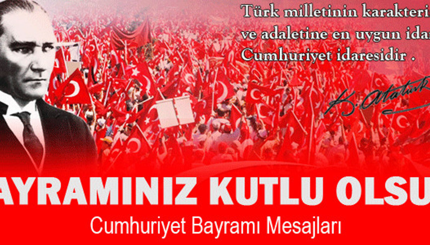 Cumhuriyetimizin 94. yılında bu mesajlar rekor kırıyor