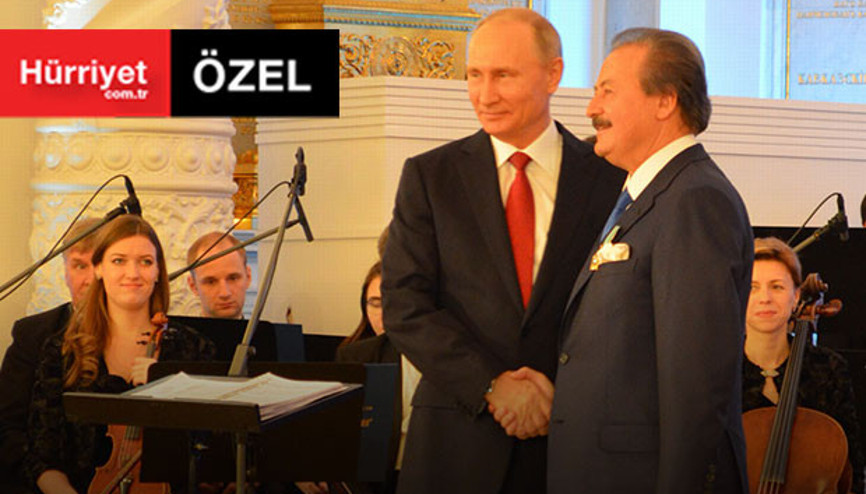 Putinden Türk iş adamına dostluk nişanı