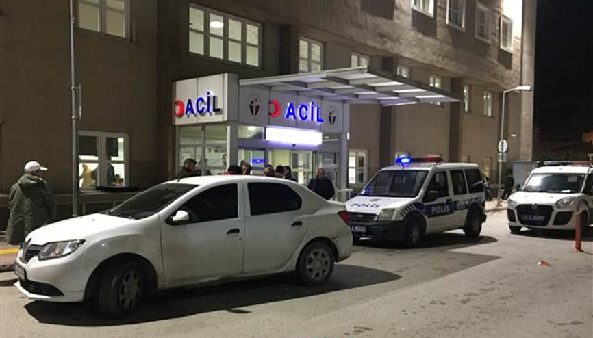 Acil servis önünde silahlı saldırı