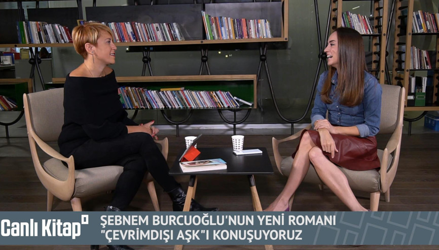 Şebnem Burcuoğlunun yeni romanı Çevrimdışı Aşkı konuşuyoruz | Canlı Kitap