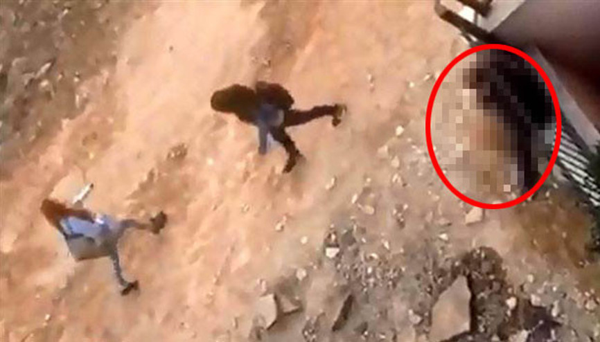Kız yurdunun önünde iğrenç olay