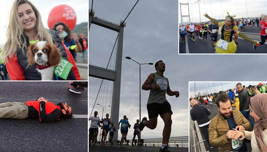 İstanbulda maraton coşkusu
