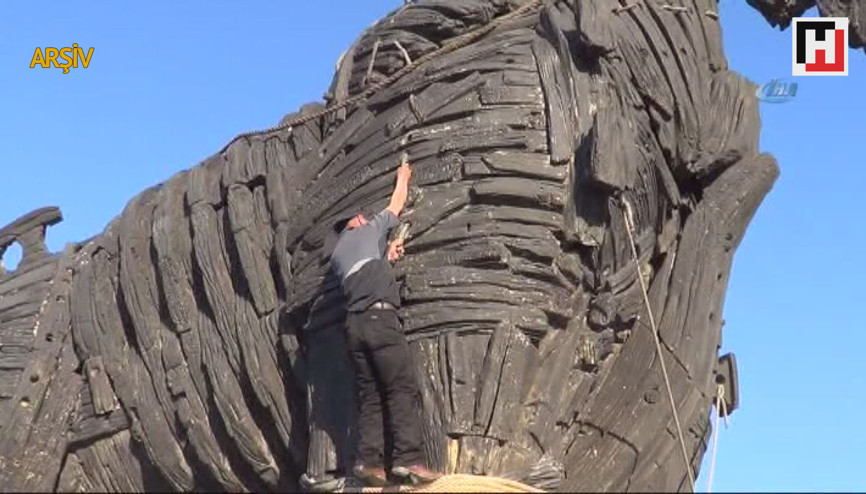 Truva Atından düştü, feci şekilde can verdi