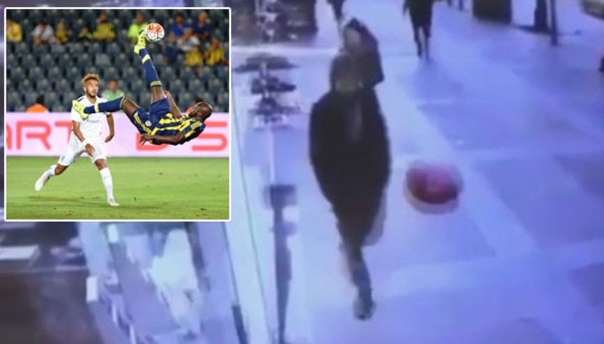 Balona rövaşata deneyen adam...