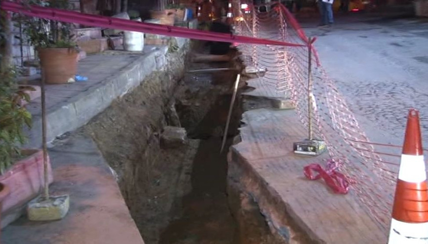 Feriköy’de kazı sırasında kemik parçaları bulundu
