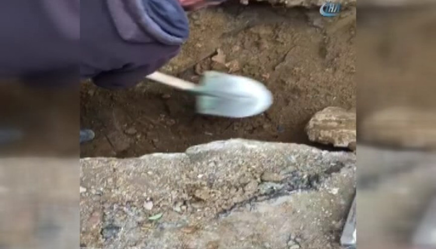 Feriköy’de kazı sırasında kemik parçaları bulundu