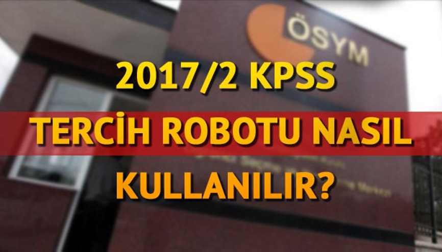 KPSS tercih ücreti hangi bankalara ödenecek İşte KPSS 2017/2 tercih kılavuzu
