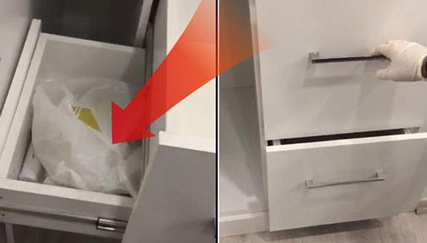 Polis çalışanların hareketlerinden şüphelenip buldu, ortaya çıkanlar şoke etti