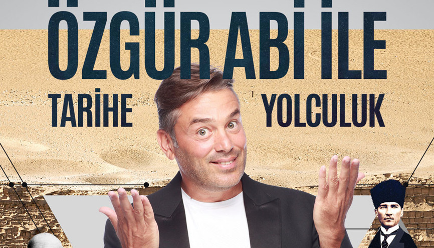 Özgür Özgülgünden çocuklar için Tarihe Yolculuk gösterisi