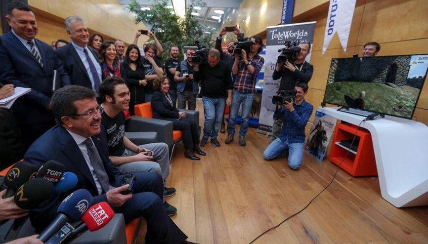 Bakan Zeybekci oyun oynadı