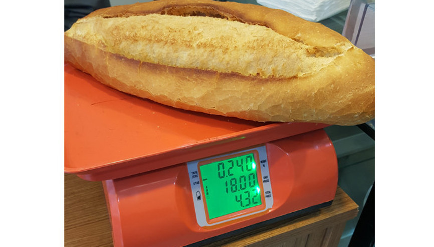Kafalar karışık Aldığınız ekmek gerçekte kaç gram