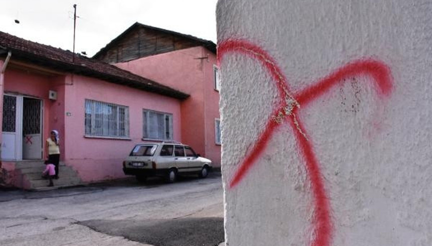Malatyada Alevilerin evlerine atılan çarpılara kınama