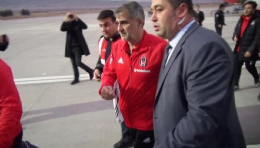 Beşiktaşa Malatyada coşkulu karşılama