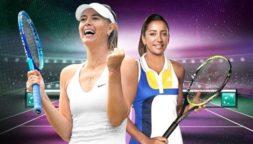 İstanbulda tenis şöleni Çağla, Sharapovaya karşı...