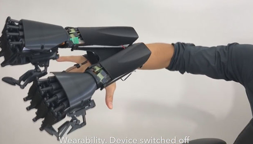 Tek kolda çift el projesi