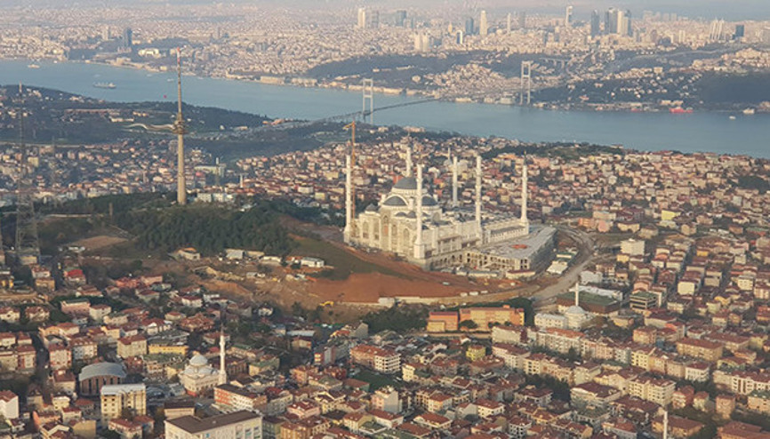 İşte, Çamlıca Camisi’nin son fotoğrafı