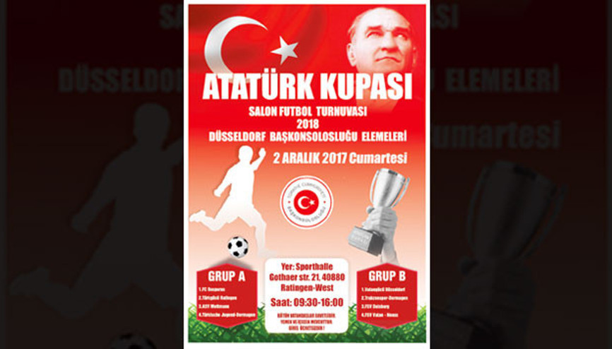 8 takım Atatürk Kupası için mücadele edecek