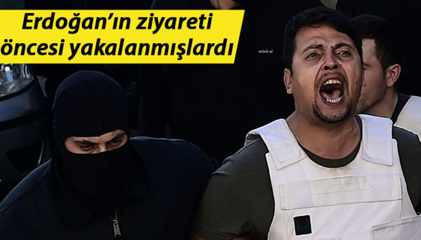 Erdoğanın ziyaretinden önce yakalanmışlardı... Yunan basınından müthiş iddia