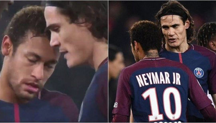 PSGde gerilim Neymar ve Cavani...