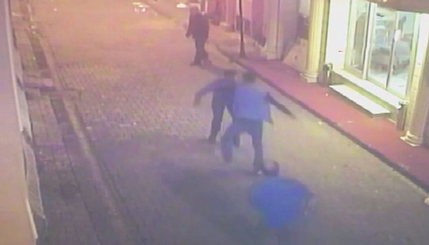 Yan bakma cinayeti kamerada