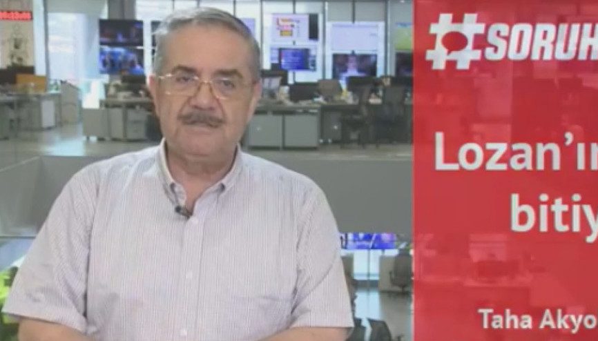 Hürriyet yazarı Taha Akyol, bugün yaşanan tartışma ve Lozan Antlaşmasını yorumladı Hürriyet yazarı Taha Akyol, bugün yaşanan tartışma ve Lozan Antlaşmasını yorumladı