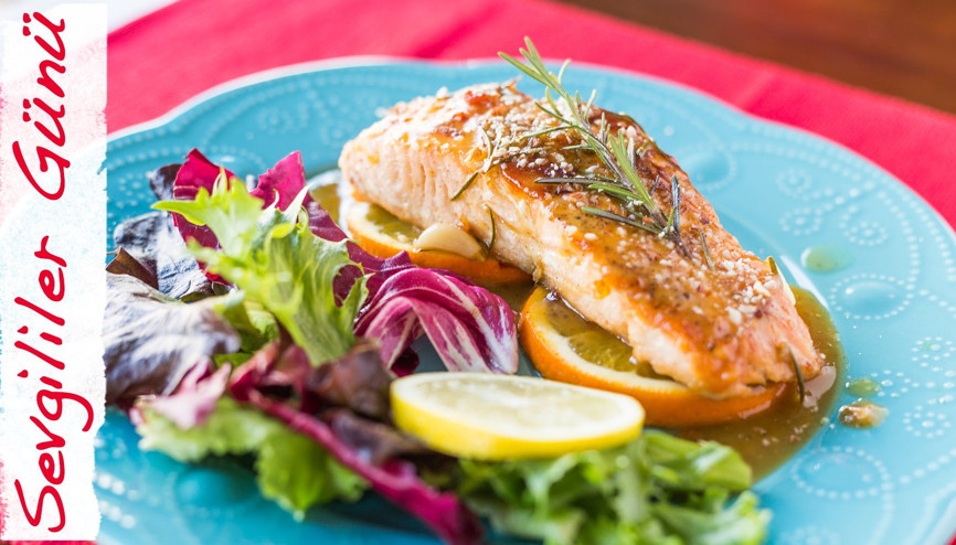 Sevgililer Günü Yemeği Portakallı Somon Balığı | Diyetisyen Andaç Yeşilyurt