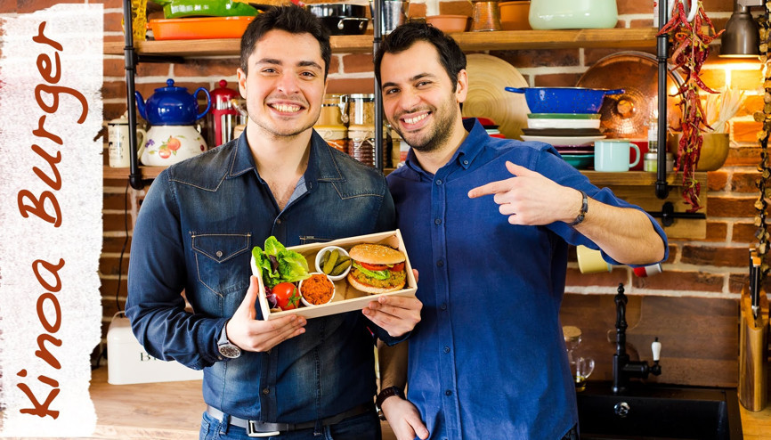 Barbunya Kinoa Burger | Ağır Mimar ve Diyetisyen Andaç Yeşilyurt