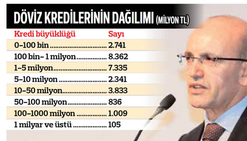Döviz borcuna 3 kat sınırı