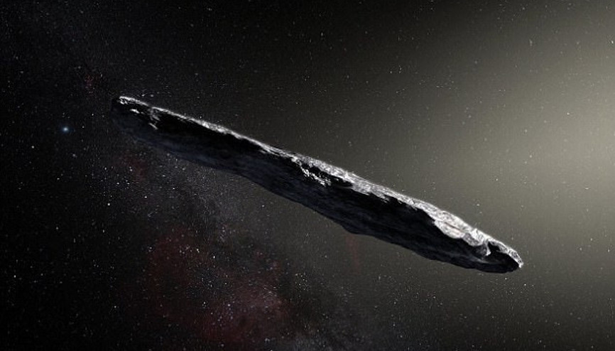 Gizemli asteroid Oumuamua yoksa bir uzay gemisi mi