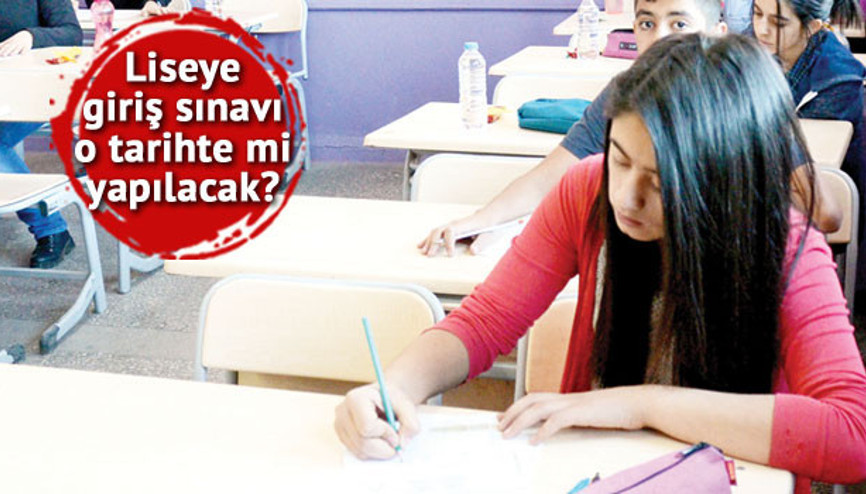 Liseye giriş sınavında iki ayrı kitapçık