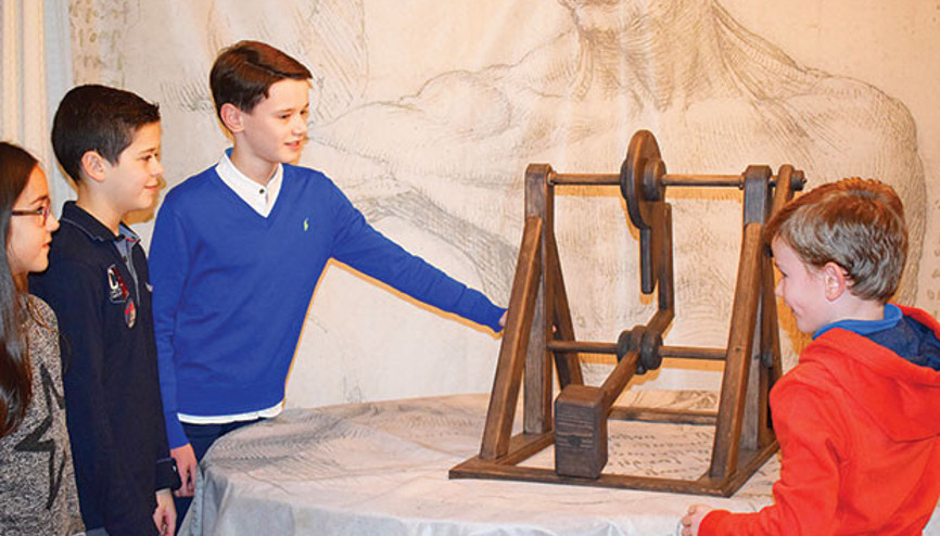 Da Vinci sergisi Maslak’ta açıldı Da Vinci sergisi Maslak’ta açıldı