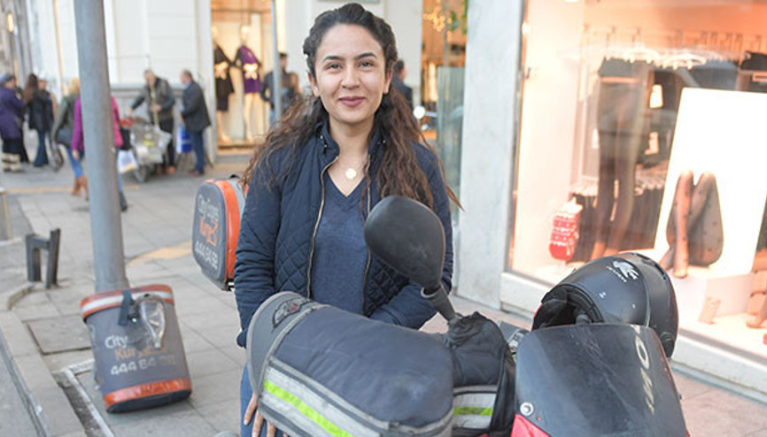 Kadın girişimciden Kurye-UBER Kadın girişimciden Kurye-UBER