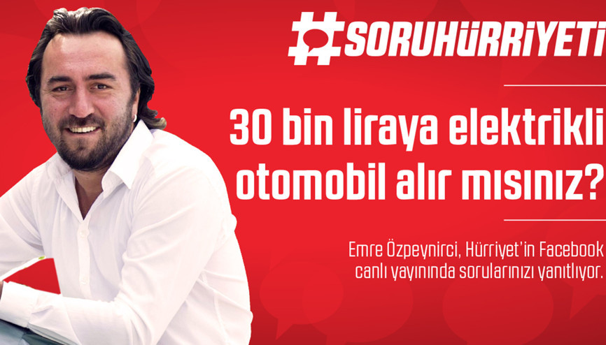 #SoruHürriyeti - 30 bin liraya elektrikli araba alır mısınız