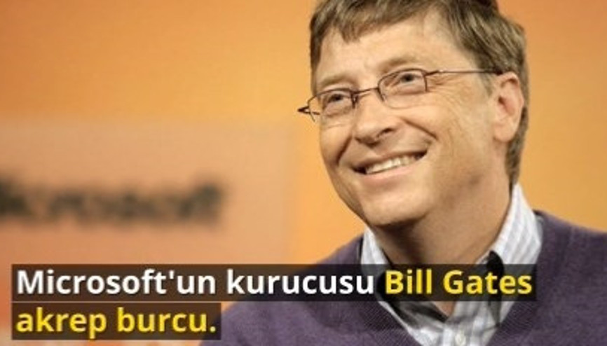 İşte dünyanın en zengin isimlerinin burçları