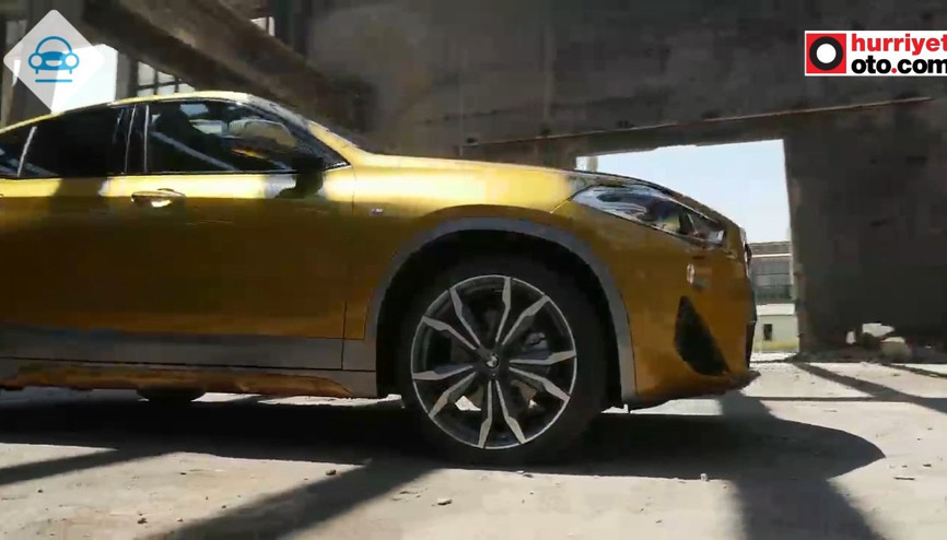 Yeni BMW X2 test sürüşü videosu