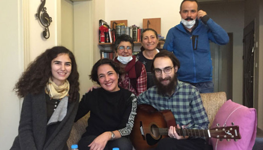 Meltem Cumbul, Nuriye ve Semih’i ziyaret etti