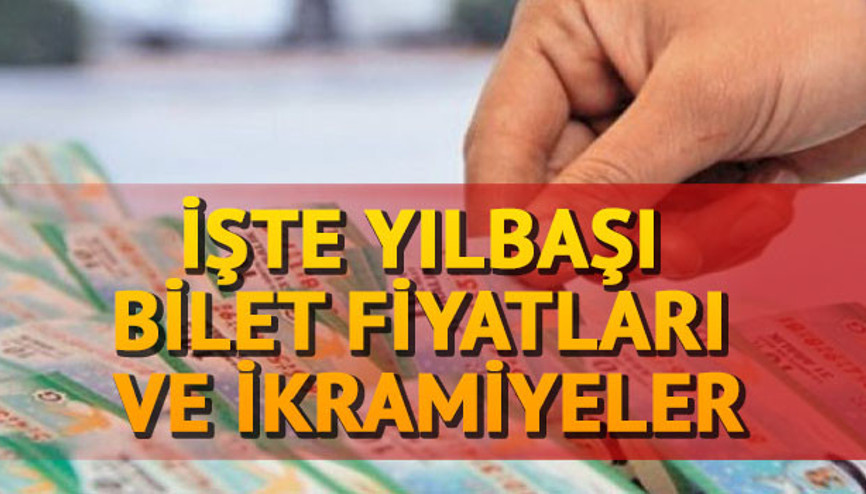 2018 Milli Piyango bilet fiyatları (Çeyrek, yarım, tam ne kadar) ne kadar Yılbaşı çekilişi büyük ikramiyesi ne kadar