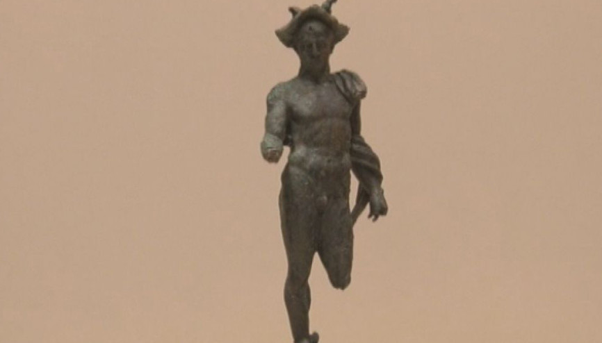 2 bin yıllık Hırsızlar Tanrısı heykeli bulundu