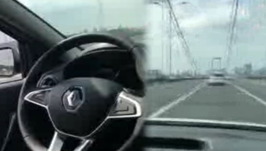 Köprüde faciaya ramak kaldı... Bulun bu trafik teröristini